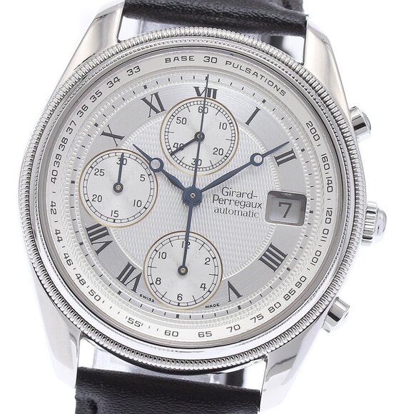 GIRARD PERREGAUX Gold Plated4900 4910 Chronograph Automatic Men's Watch - Picture 4 of 10